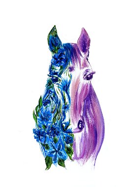 Flower Horse